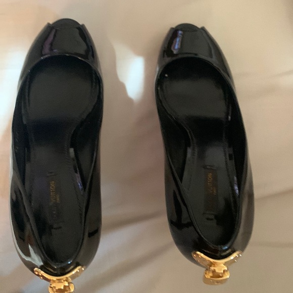 Oh Really Open Toe Pump 7.5 CM 02 Noir Size 39 - Picture 1 of 9